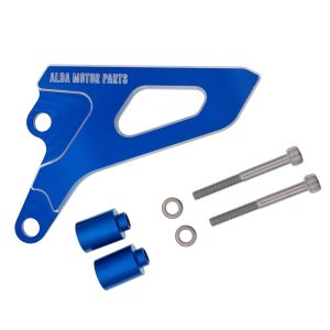 Protezione pignone in Ergal Blu TM RACING