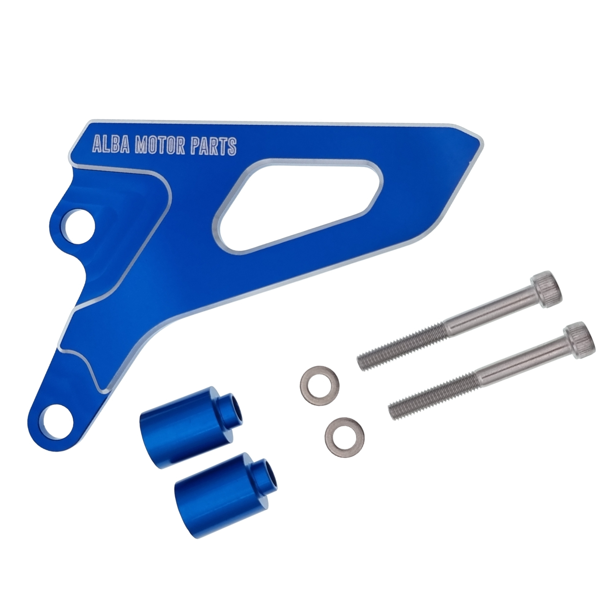 Protezione pignone in Ergal Blu TM RACING