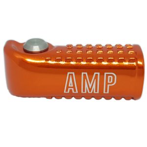 Puntale cambio maggiorato AMP per KTM in ergal Arancione 16-23