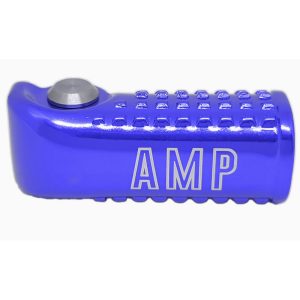 Puntale cambio maggiorato AMP per ktm/husq in ergal blu 16-23