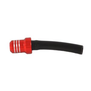 Valvola sfiato tappo serbatoio in ergal rossa (PVC)