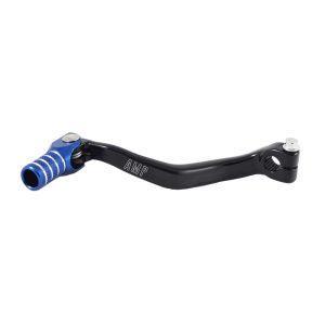 Leva cambio AMP in ergal corpo nero puntale Blu TM Racing