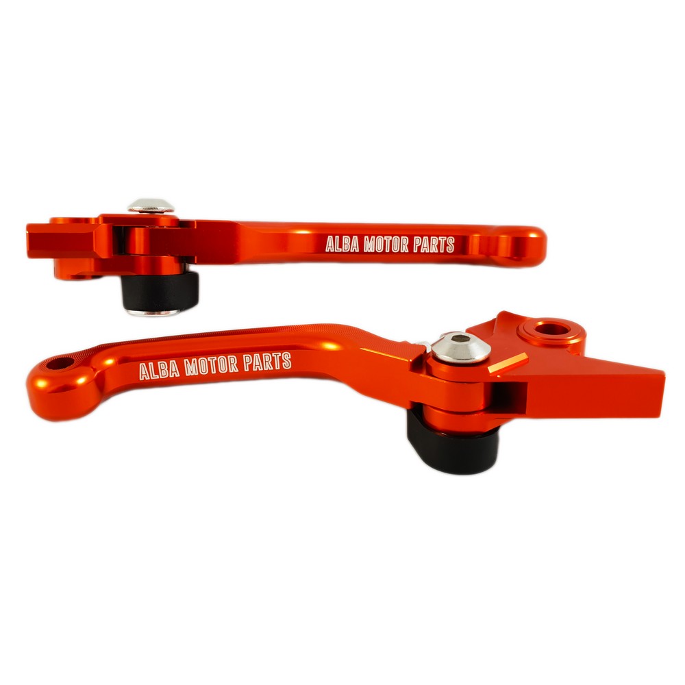 Set leve ergal arancione amp per ktm 14-22