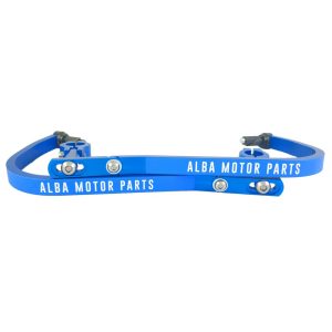 Paramani amp alluminio slim diam. 28mm blu