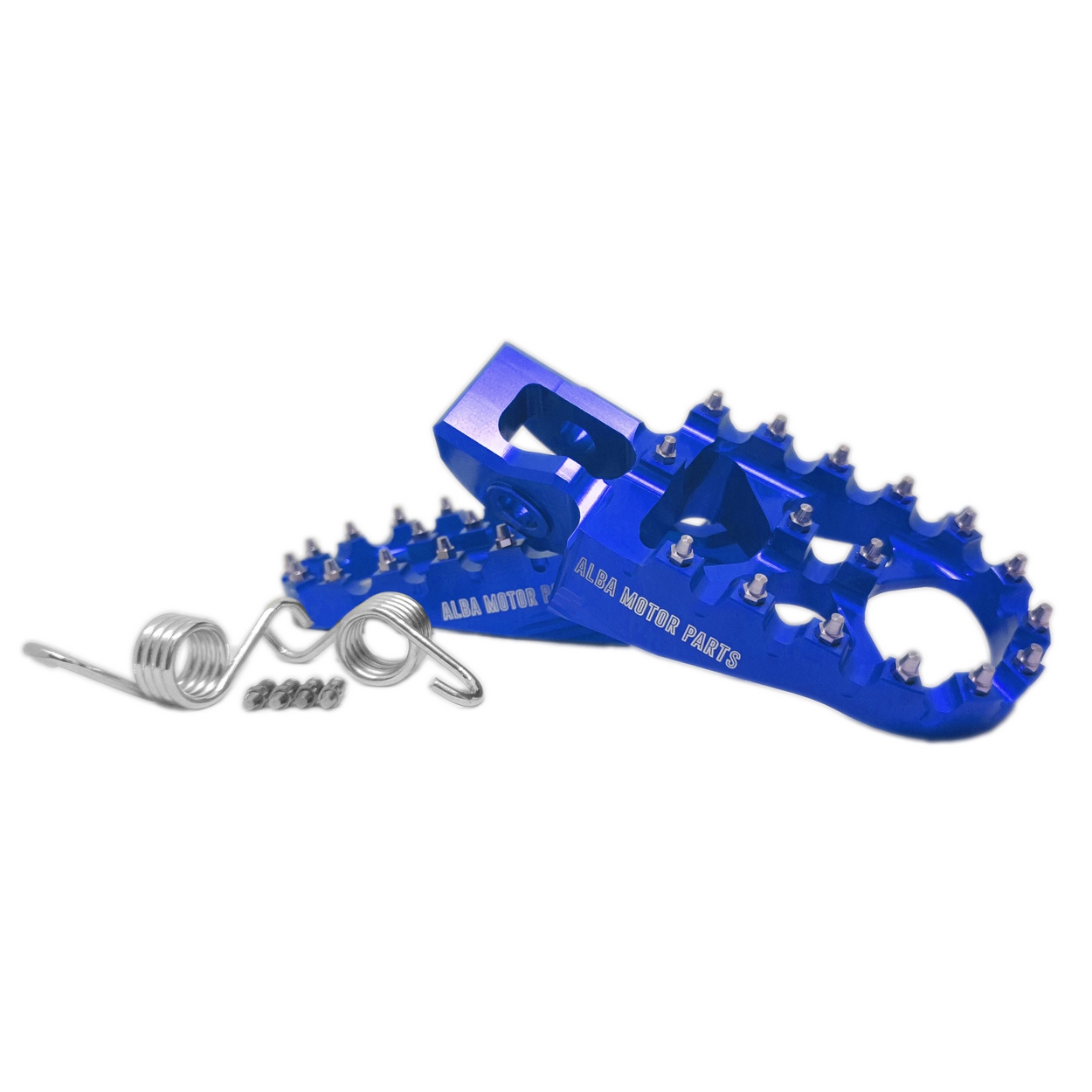 Pedane Maggiorate AMP X in ergal blu per ktm/hsq 16-23