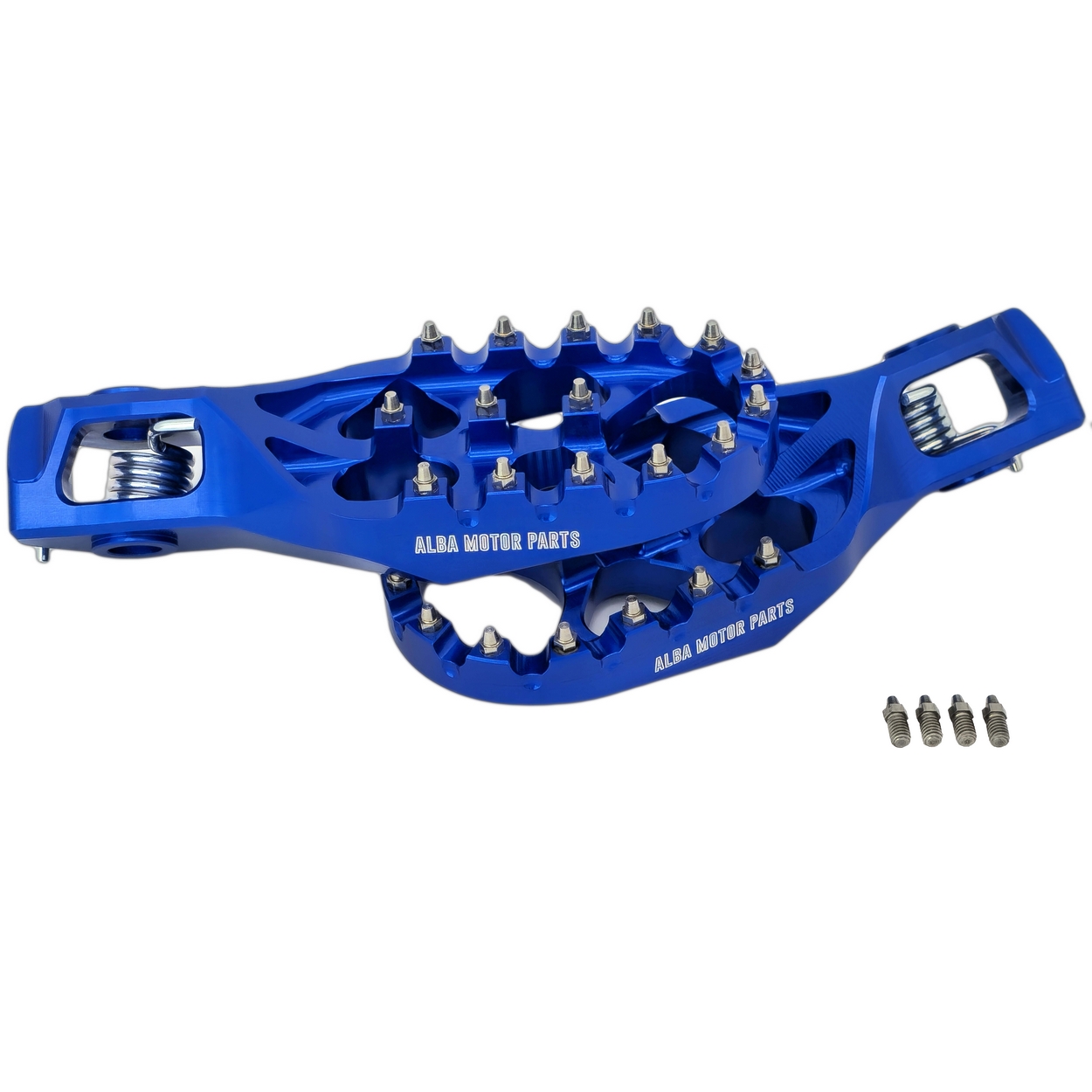 Pedane Maggiorate AMP X in Ergal Blu HUSQVARNA 23-24