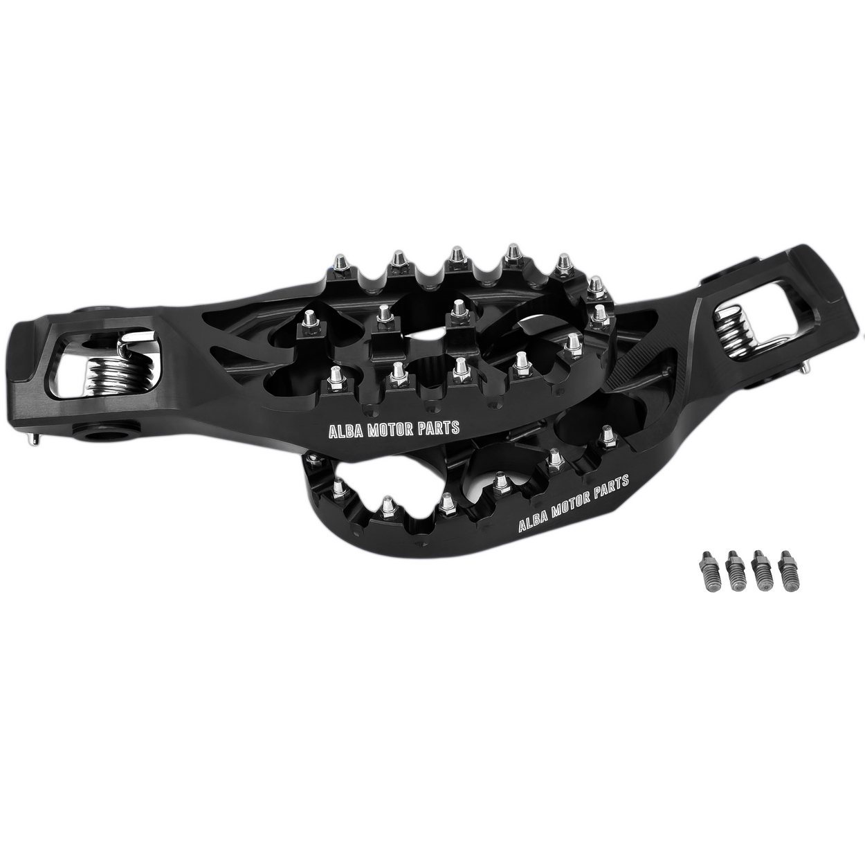 Pedane Maggiorate AMP X in Ergal Nere KTM/HUSQVARNA/GASGAS 23-24