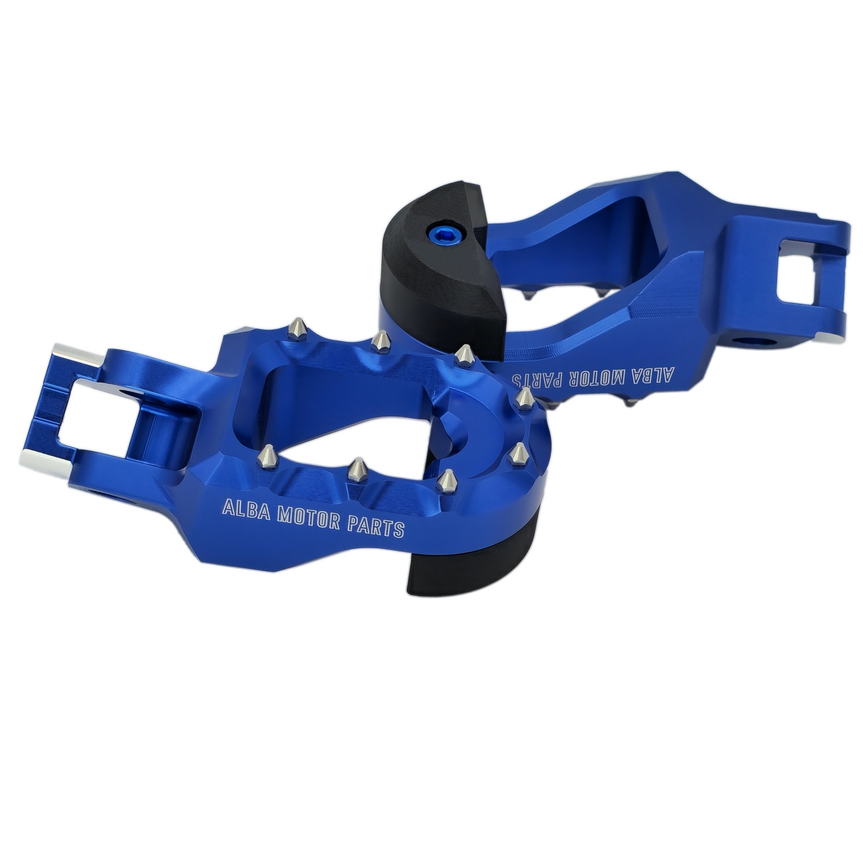 Pedane AMP in Ergal Blu per TM Racing 22-24